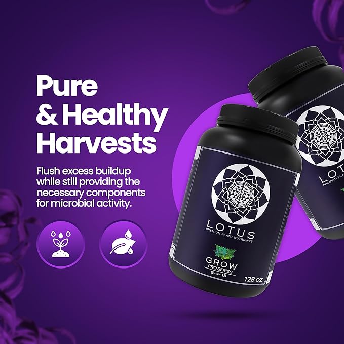 Grow Pro Series - Hydroponic Plant Nutrients and Fertilizer, Water Soluble Plant Food - Massive Roots, Made for Coco Coir, Hydro, & Soil, Enhances Flowering & Fruiting, Indoor & Outdoor Grows 128oz