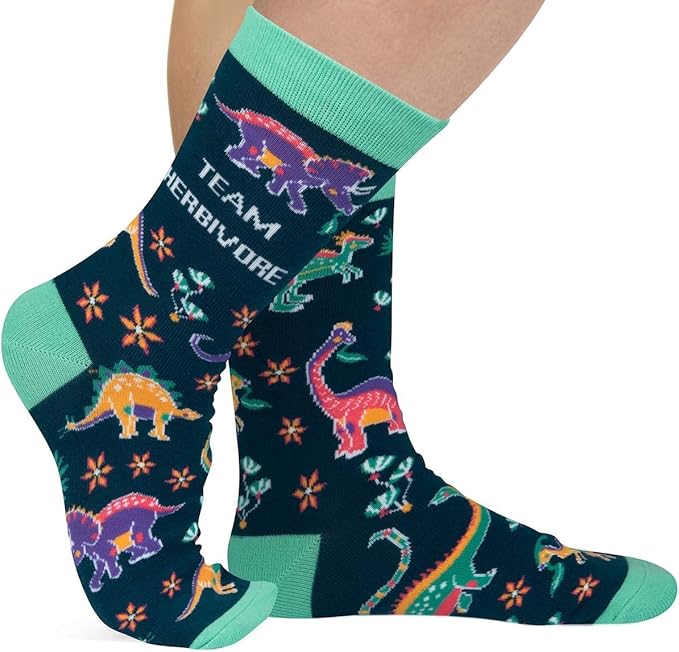 Lavley Women's Funny Socks - Cute and colorful novelty socks for women and teens - Great gift for birthdays or holidays