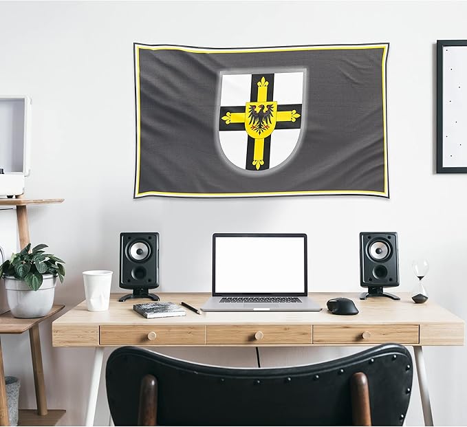 Teutonic Order Grand Master HOR Orders 3x5 feet Flag Banner Vivid Color Double Stitched Brass Grommets