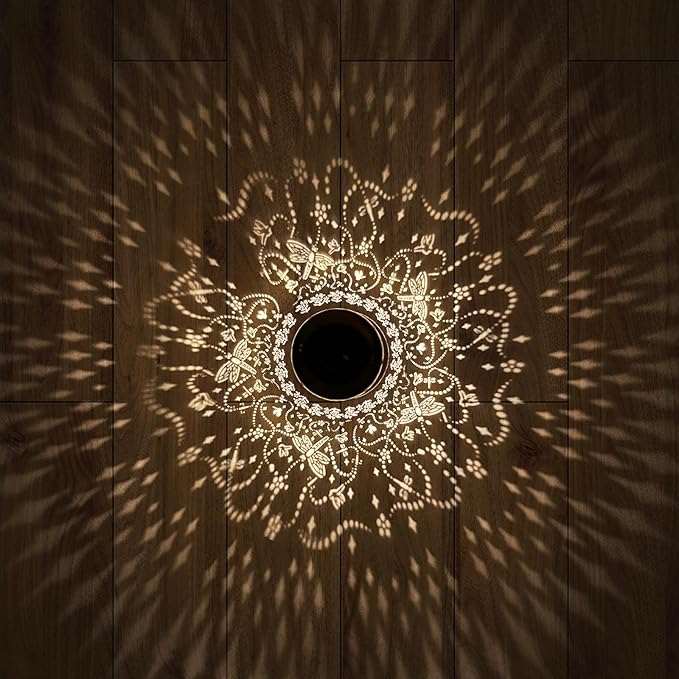 Dragonfly Solar Lanterns Outdoor Waterproof, Christmas Birthday Gifts for Women Metal Hanging Solar Lights for Yard Garden Decor Dragonfly Thanksgiving Gardening Gifts for Mom Grandma