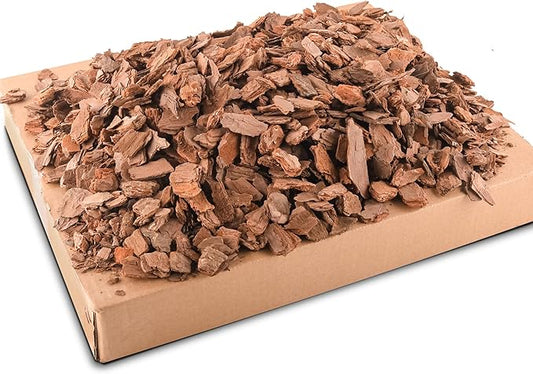 9 Quart Organic Orchid Bark for Potting-Natural Orchid Mulch for Potted Plants, Root Development of Orchid Plants and Garden Soil Amendment Mix…