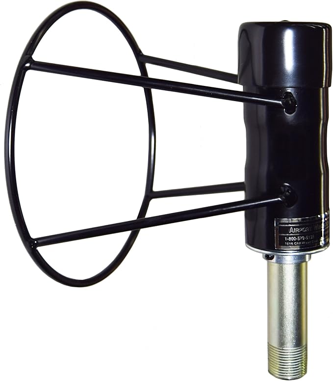 8" X 36" Orange Windsock and 8" Ball Bearing Frame USA Made