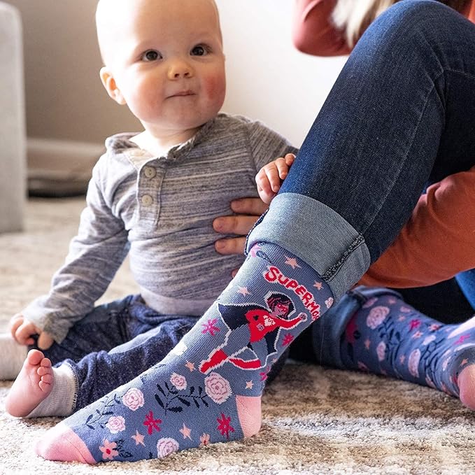 Lavley Women's Funny Socks - Cute and colorful novelty socks for women and teens - Great gift for birthdays or holidays