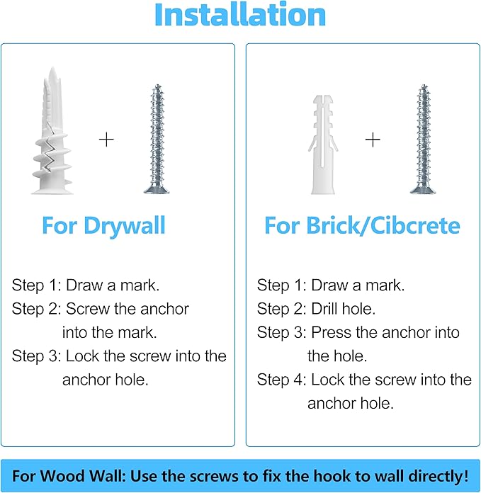 Ceiling Hooks for Hanging Plants - Metal Plant Bracket Iron Wall Mount Lanterns Hangers for Hanging Bird Feeders, Lanterns, Wind Chimes, Planters, Outdoor Decoration Hooks (White)