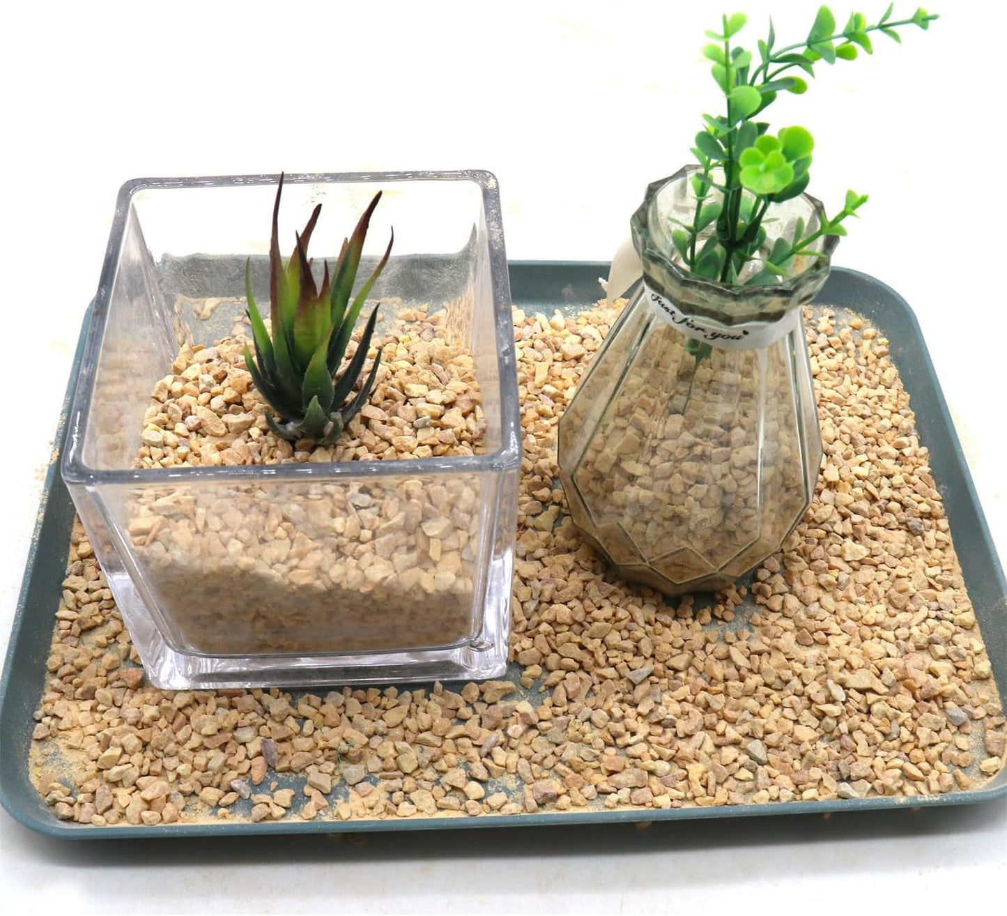 Coarse Sand. Light Brown Color. 1/8 Inch 10 lbs. for Potting Soil, Succulents, Pots, Plants, Gardening, Indoor, Crafting, Vase Fillers (X-Mini, COARSE Sand - Light Brown, 10)