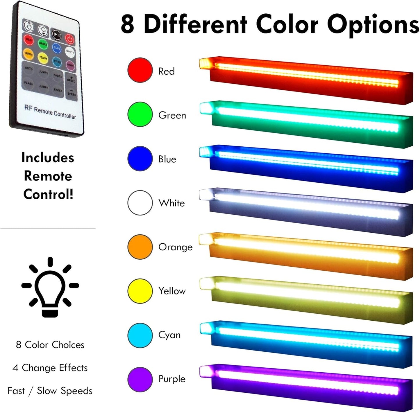 HALF OFF PONDS Steel Elegance 12" Color Changing Lighted Stainless Steel Spillway - STE12CC-HOP