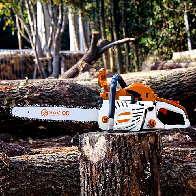 Savior 14 Inch Chainsaw Chain 3/8" LP Pitch .050" Gauge, 50 Drive Links Replace Stihl 63PM3 50, 63 PM-50, 3613 005 0050, Oregon S50 T50 91PX050G 91VXL050G, Fits MCCULLOCH, REMINGTON Chain - (3 Chains)