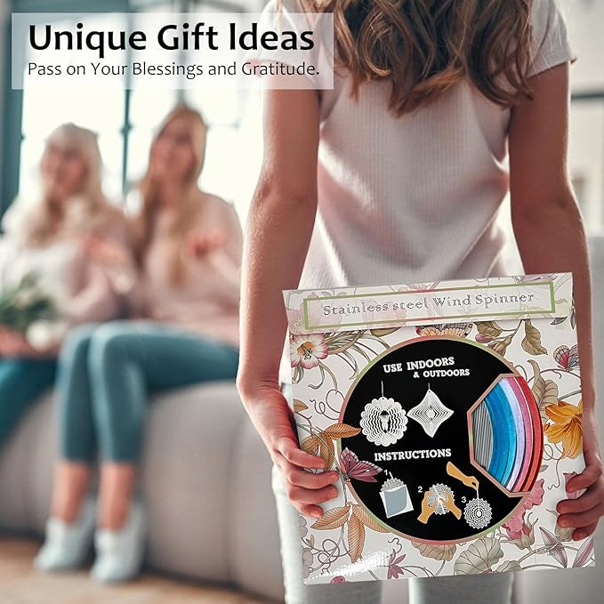 3D Animations Horse Wind Spinner for Yard and Garden,12Inch Wind Spinners Outdoor Horse Memorial Gift for Women Mom Grandma Wife,Garden Decor Metal Kinetic Yard Art Wind Sculpture