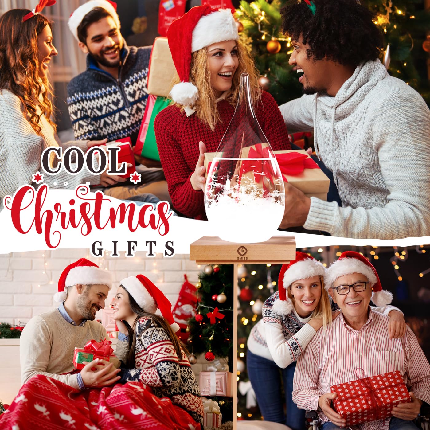 Father's Day Gifts for Him, Storm Glass Weather Predictor, Drop-Shaped Glass Barometer Weather Station, Unique Decorative Glass Bottles Weather Forecaster for Home and Office