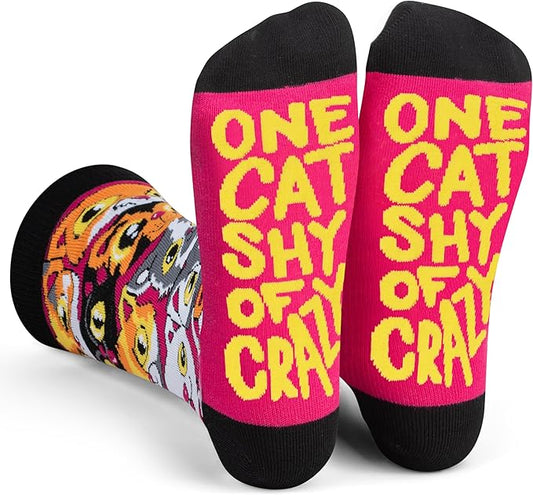 Lavley Women's Funny Socks - Cute and colorful novelty socks for women and teens - Great gift for birthdays or holidays