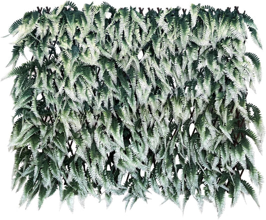 Expandable Fence Privacy Screen for Balcony Patio Outdoor,Decorative Faux Ivy Fencing Panel,Artificial Hedges (Single Sided Leaves)…1