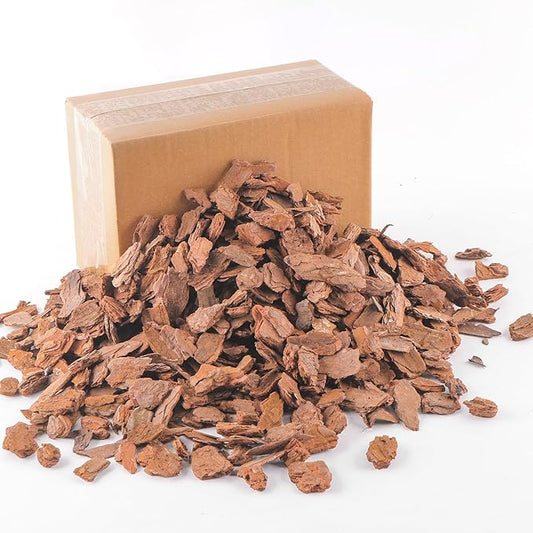 3 Quart Organic Orchid Bark for Potting-Natural Orchid Mulch for Potted Plants, Root Development of Orchid Plants and Garden Soil Amendment Mix