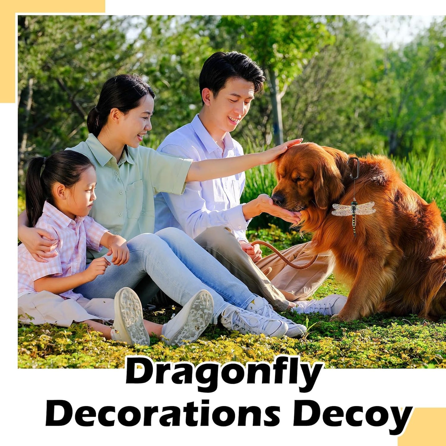 Qualirey 4pcs Dragonfly Hat Clip 2.2inch Realistic Dragonfly Clip with Hook Attach to Backpack Hat Keychain for Indoor Yard Garden Plant Decor