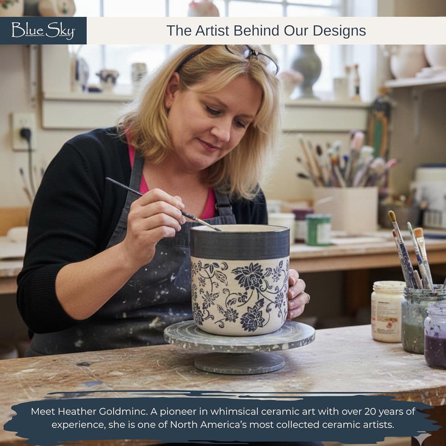 Hanging Rambling Floral 5'' Flower Pot, Multi Color