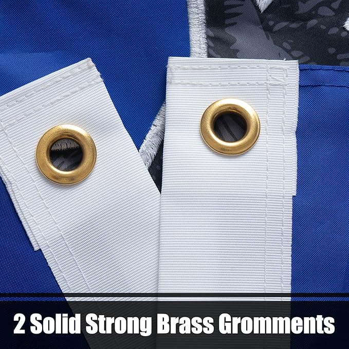TOPFLAGS Pennsylvania Flag 3x5 Outdoor PA State Flags Double Sided Embroidered Longest Lasting Heavy Duty Polyester Stronger Brass Grommets 4 Stitched Hemming Perfect for Outside