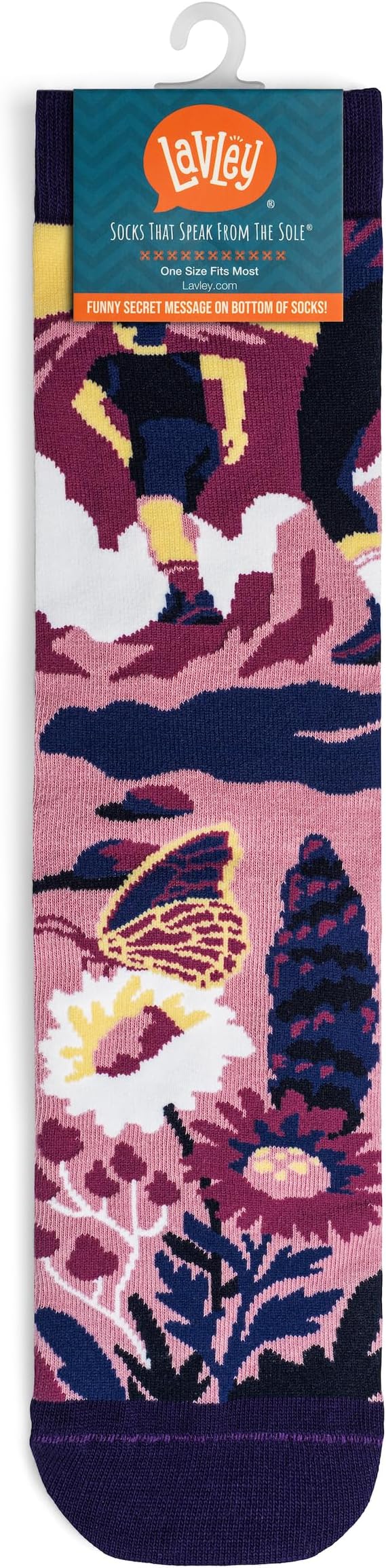 Lavley Women's Funny Socks - Cute and colorful novelty socks for women and teens - Great gift for birthdays or holidays