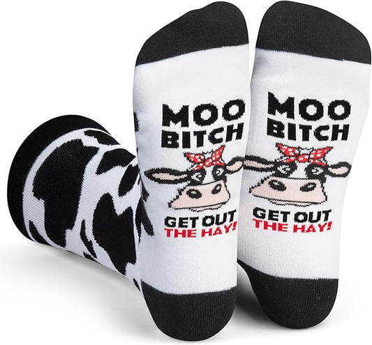 Lavley Women's Funny Socks - Cute and colorful novelty socks for women and teens - Great gift for birthdays or holidays