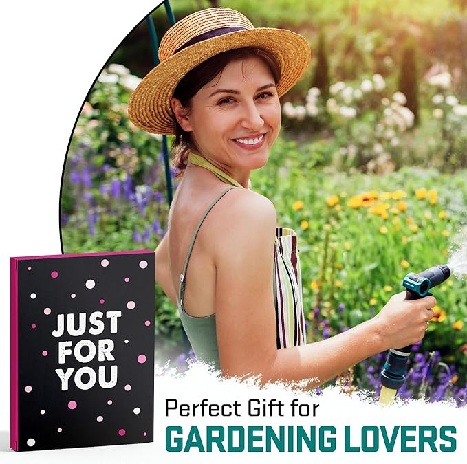 Gardening Gifts for Women - Funny Socks for Plant Lovers, Unique Blue Presents for Christmas Gifts and Birthday