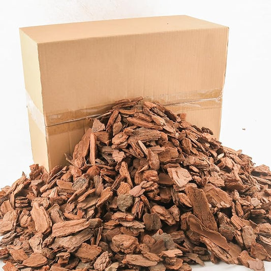 29 Quart Organic Big Size Orchid Bark for Plants, Root Development of Orchid Plants and Garden Soil Amendment