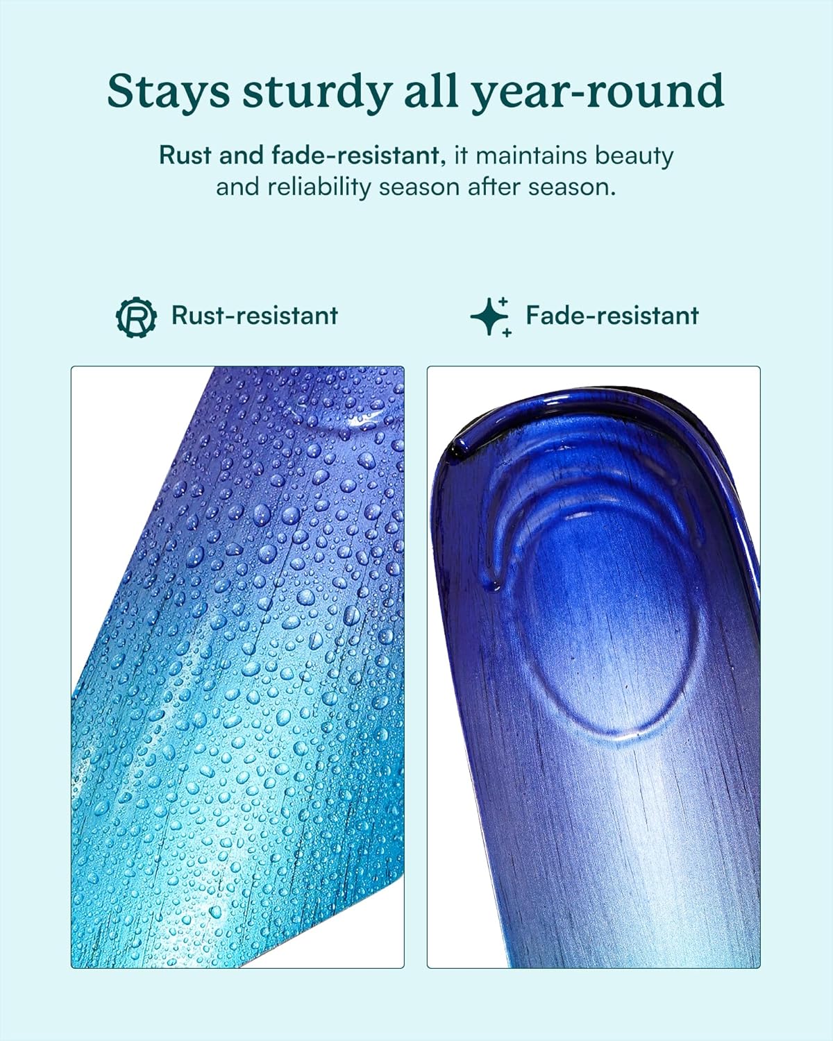 Wind Spinners Outdoor, 93" Large Metal Wind Spinners for Yard and Garden, Kinetic Wind Sculptures & Spinners with Stake, Windmill for Yard Art Decor (Peacock Spiral)