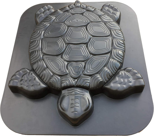 Turtle Shape Stepping Stone Mold, Tortoise Concrete Cement Mould Walk Maker, DIY Personalized Manual Garden Lawn Pathmate Paving Pavement Paver