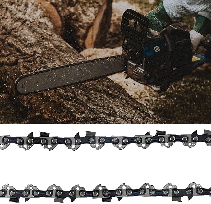 2PC 12 inch Chainsaw Chain for Worx WG350 / WG350.9 Chainsaw, 12" Replacement Chain for Worx WG381 / WG381 .9 / WG380 /WG380.9 Chain Saw