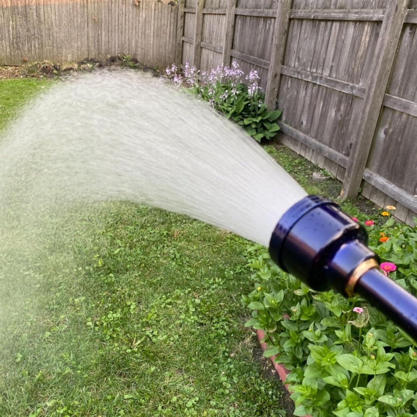 GREEN MOUNT Watering Wand, 24 Inches Sprayer Wand with Superior Stainless Head, Perfect for Hanging Baskets, Plants, Flowers, Shrubs, Garden and Lawn, Purple