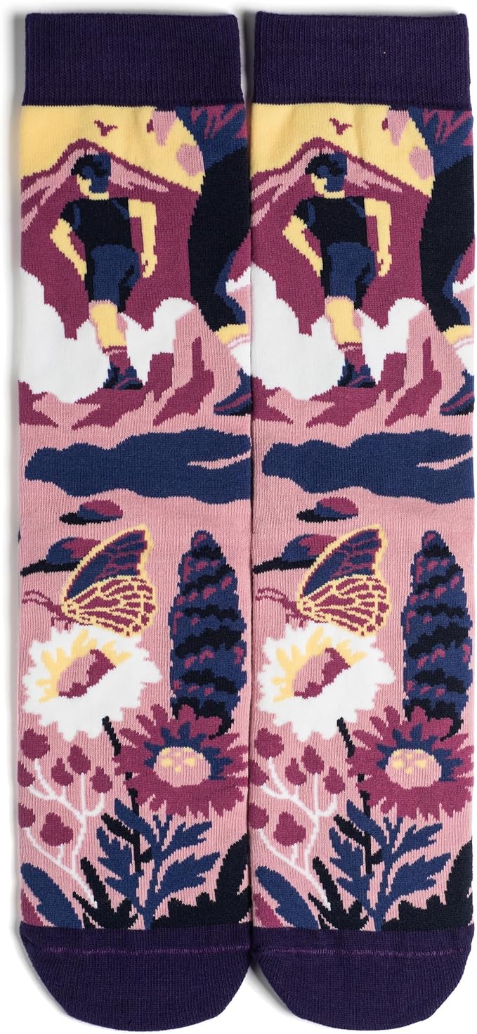 Lavley Women's Funny Socks - Cute and colorful novelty socks for women and teens - Great gift for birthdays or holidays