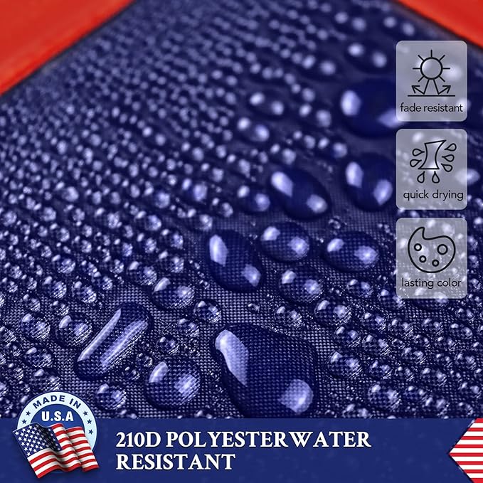 Christian Flag 3x5 Outdoor Embroidered,Heavy Duty Nylon,Sewn Stripes, Stronger Brass Grommets,Christianity Easter Day,Jesus Flags Flags Perfect for Outside