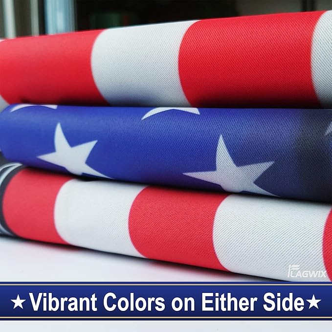 Flags-Tractor Farmer American Flag THB2370F1, Garden Flag (11.5" x 17.5")-USA House Garden Flags Premium Polyester-Decorative Outdoor Flags