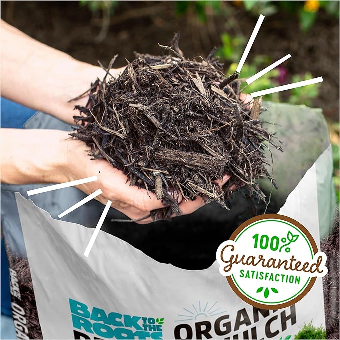 Back to the Roots 25.7qt (1 Cubic ft) Organic Premium Mulch