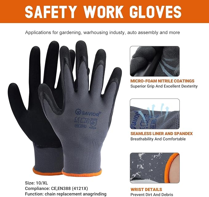 Savior 8 Inch Pole Saw Chain 3/8" LP Pitch .043" Gauge 34 Drive Links Fits DeWalt DCPS620B DCPS620M1 DCCS623B DCCS623L1, Craftsman CMCCSP20, 79240 - DWO1DT608, R34(4 Chains)