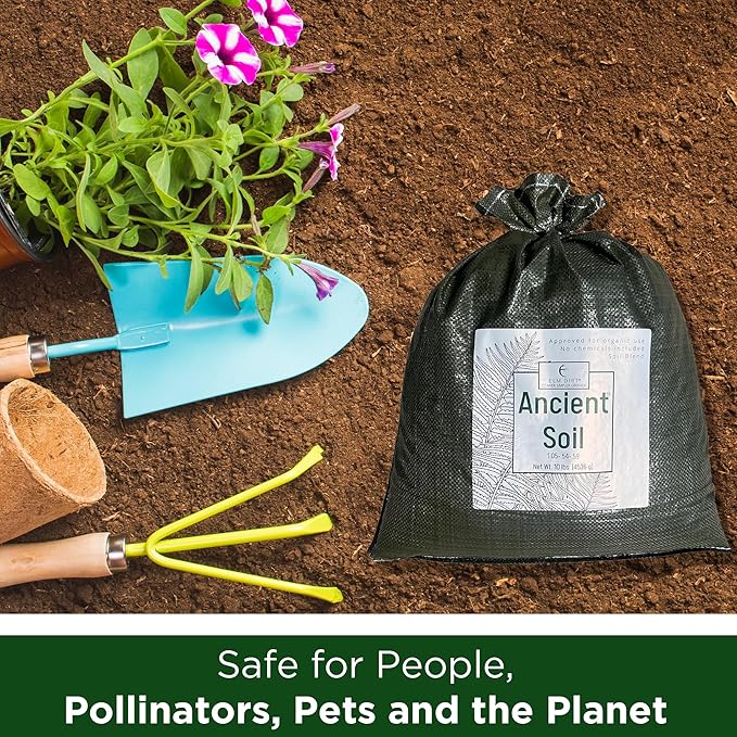 Elm Dirt Premium Ancient Soil - Organic Plant Soil for Outdoor & Indoor Plants | 25lbs