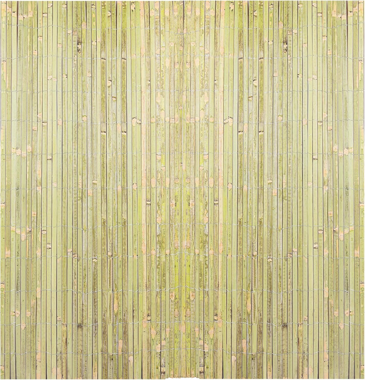 Bamboo Slat Fence 4ft x 13ft, Natural Bamboo Fencing, Bamboo Privacy Screen Outdoor, Balcony Privacy Fence for Garden, Balcony, Pool, Patio