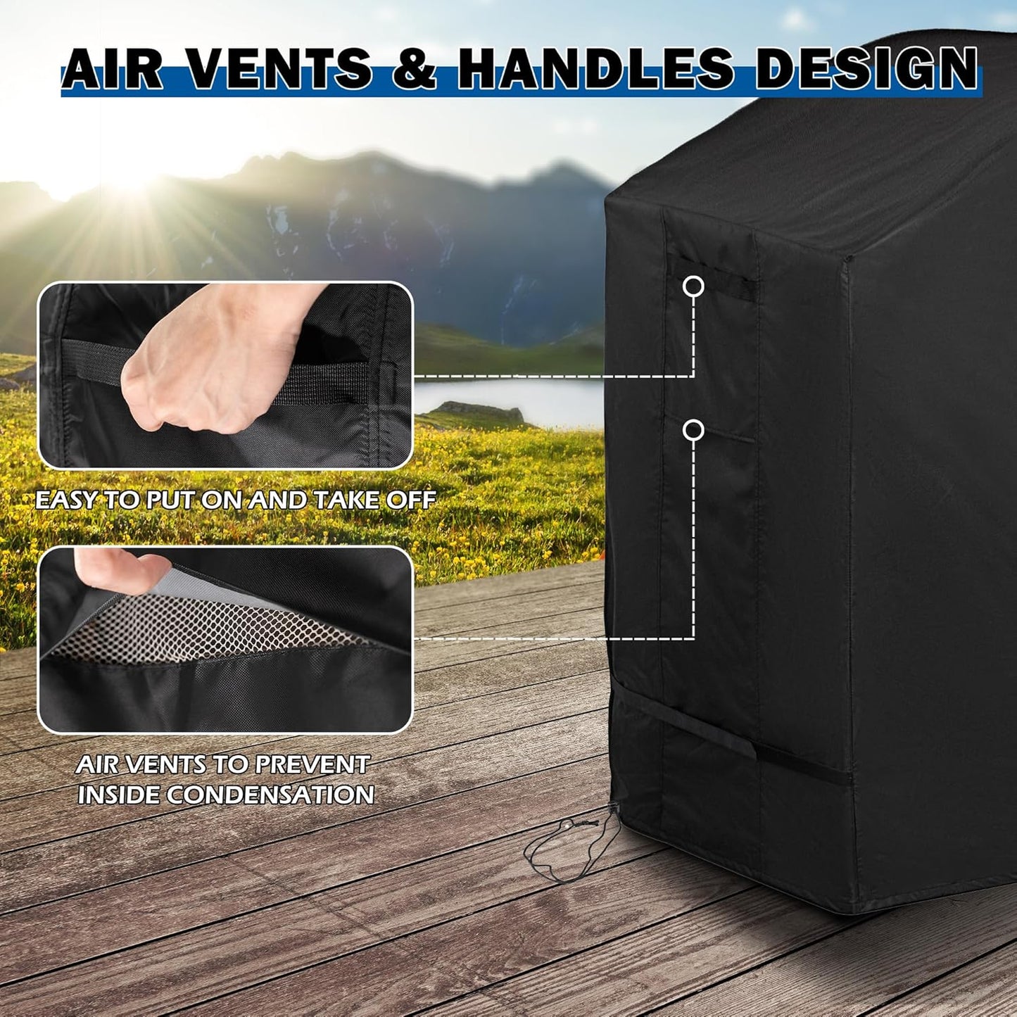 Griddle Cover for Charbroil Pro Series 4-Burner Propane Gas Grill 463281024/463279224, Outdoor Grill Cover for Charbroil Pro Series 4-Burner Infrared Grill