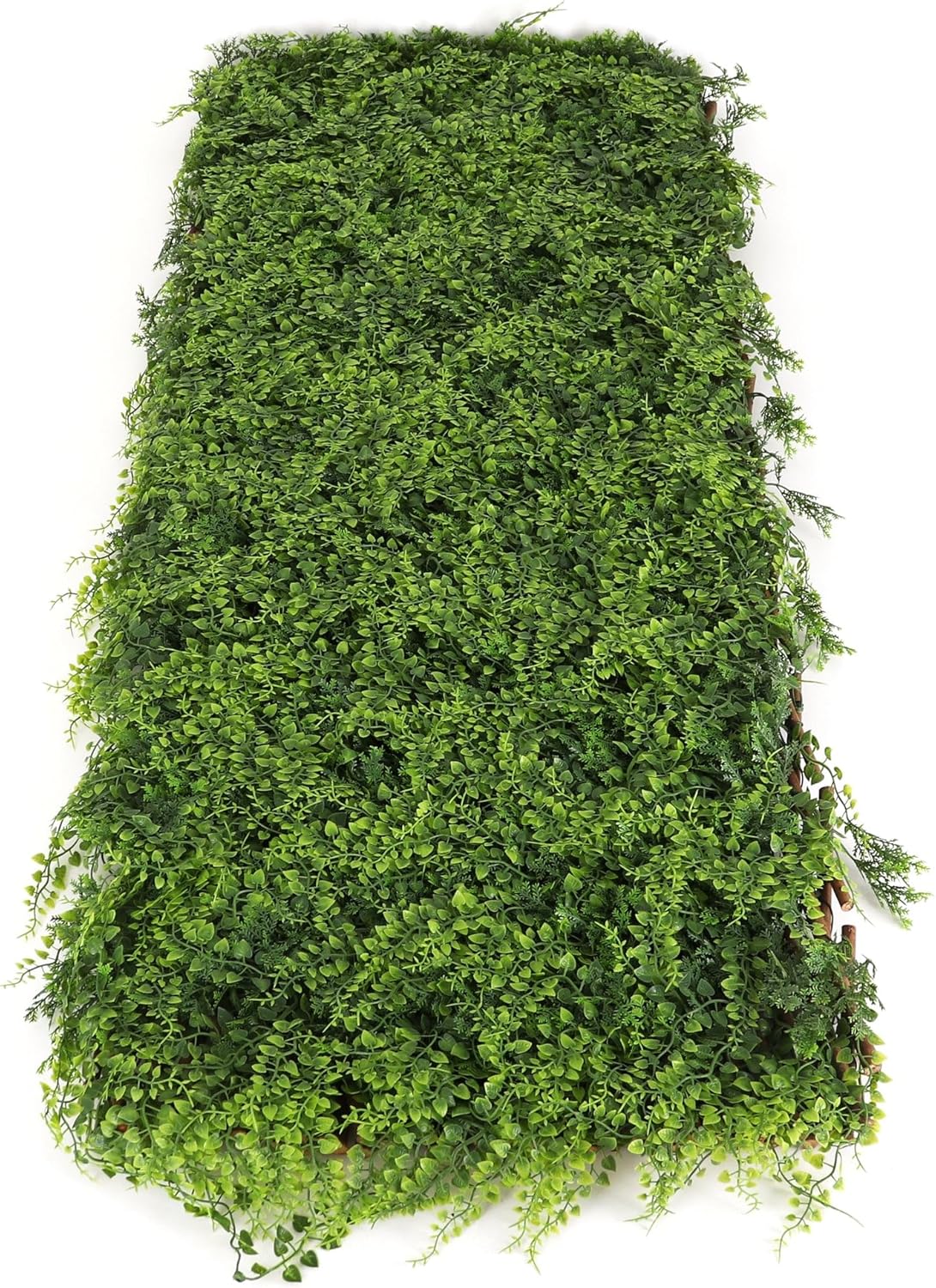 3rd Street Inn™ Leaf Trellis - Bamboo Greenery Panel - Boxwood and Ivy Privacy Fence Substitute - DIY Flexible Fencing (1, Juniper)