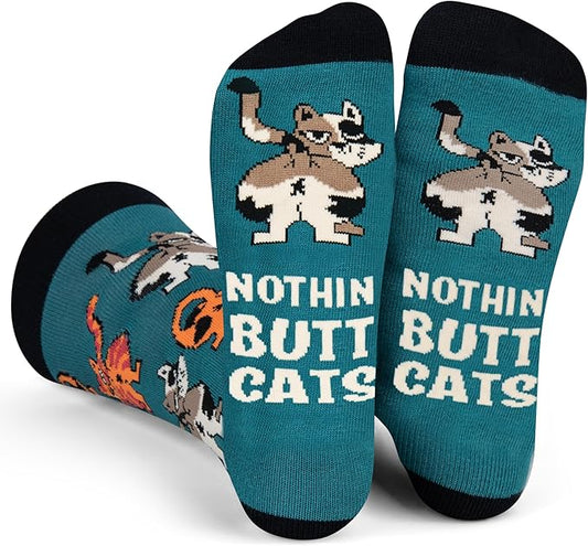 Lavley Women's Funny Socks - Cute and colorful novelty socks for women and teens - Great gift for birthdays or holidays