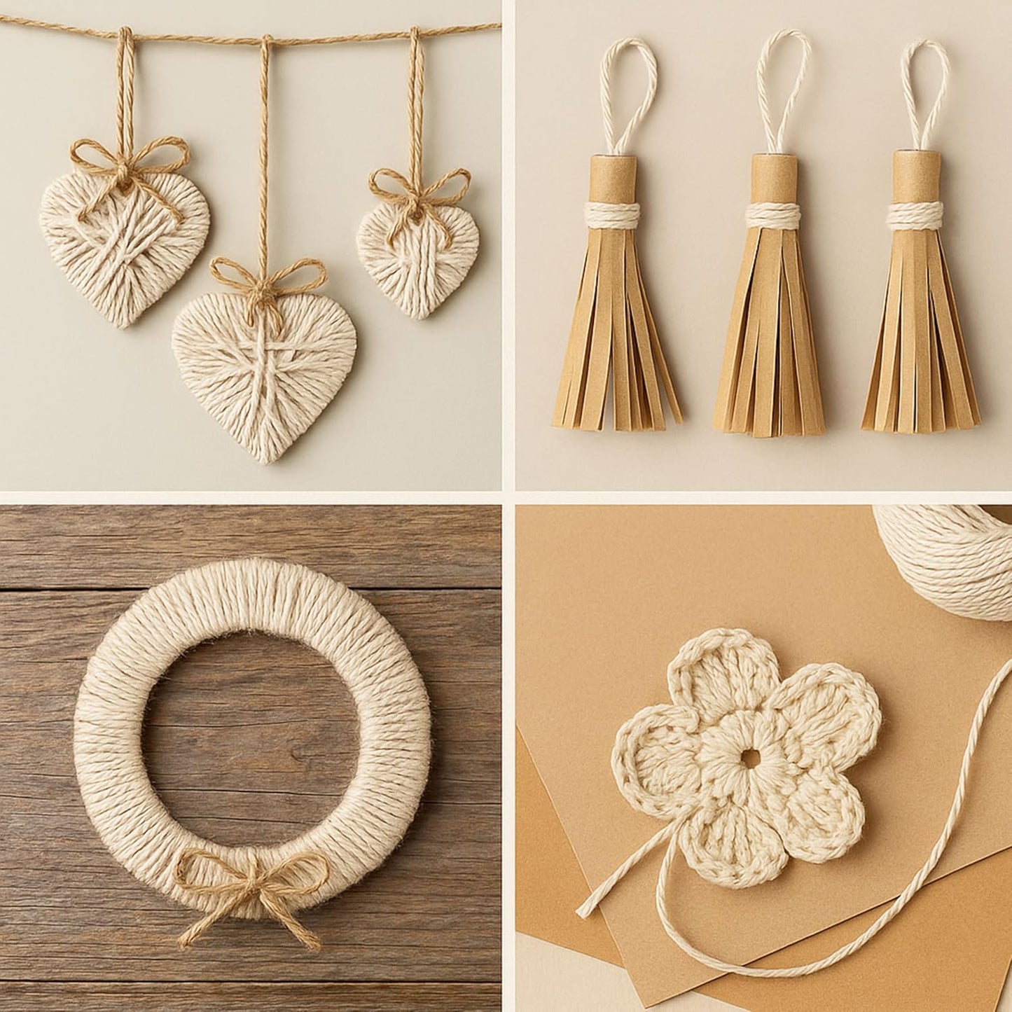 Organic Butcher’s Twine for Cooking & Trussing – 2mm Heavy-Duty Natural Cotton Kitchen Twine 500 Feet – Food-Safe, Oven-Safe String for Meat, Turkey, Baking, & Crafts