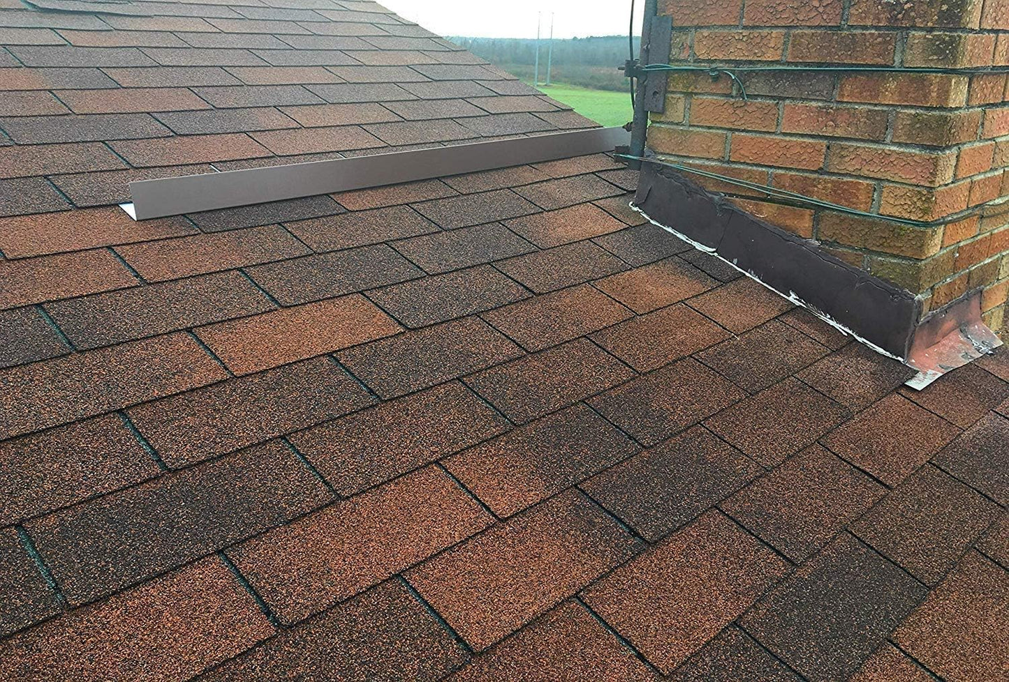 Eagle 1-26 Gauge 5 Foot Rain Diverter - Nails and Instructions Included (Mill Finish Aluminum, Copper, Galvanized, Stainless Steel & More) (2, Aluminum Diamond Plate - Red)