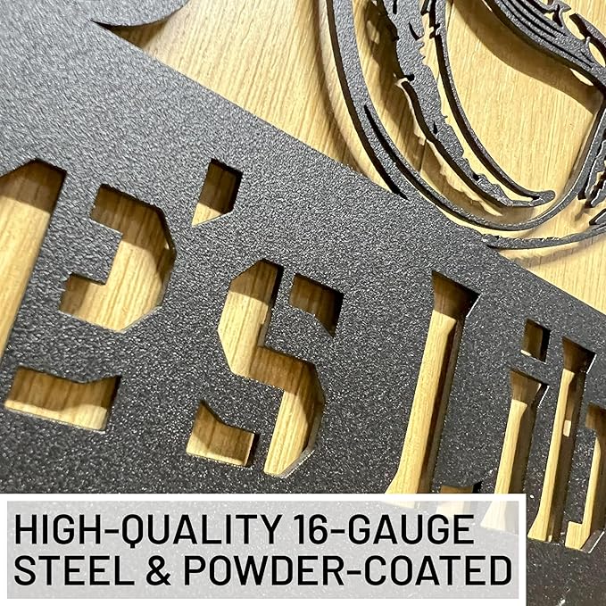 Personalized Garden Signs Hummingbirds - Custom Metal Garden Sign, Outdoor Garden Signs Personalized with Name, Floral Pattern Garden Sign, Mother Day Grandma Sister Gifts