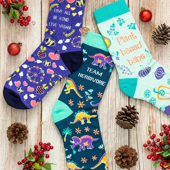 Lavley Women's Funny Socks - Cute and colorful novelty socks for women and teens - Great gift for birthdays or holidays