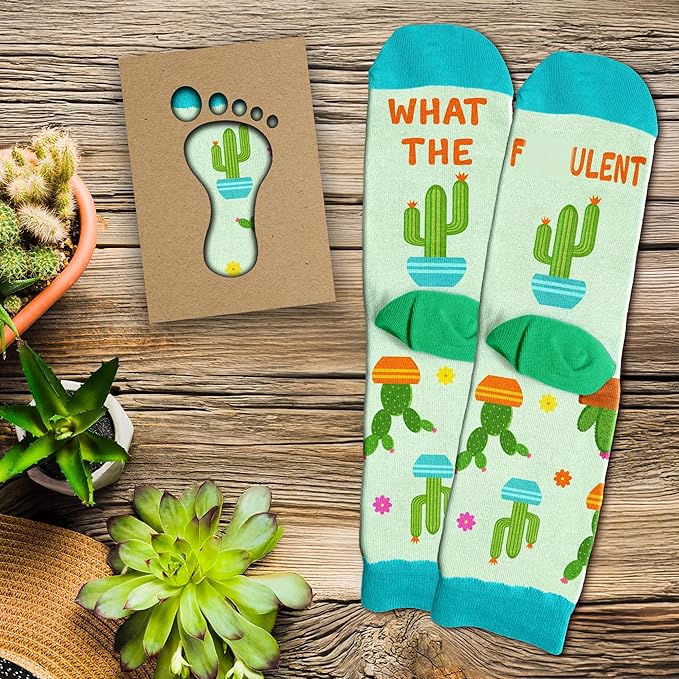 Gardening Gifts - Unique Socks for Women, Ideal Gardening Gifts for Men and Women, Cool Garden Socks for Plant Lovers, Perfect Plant Lover Gift, Essential Accessories for Gardeners