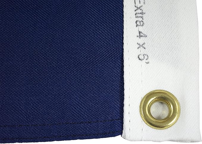 FlagSource FMAA Certified PolyExtra Polyester American Flag with Embroidered Stars and Sewn Stripes, Made in the USA, 4x6'